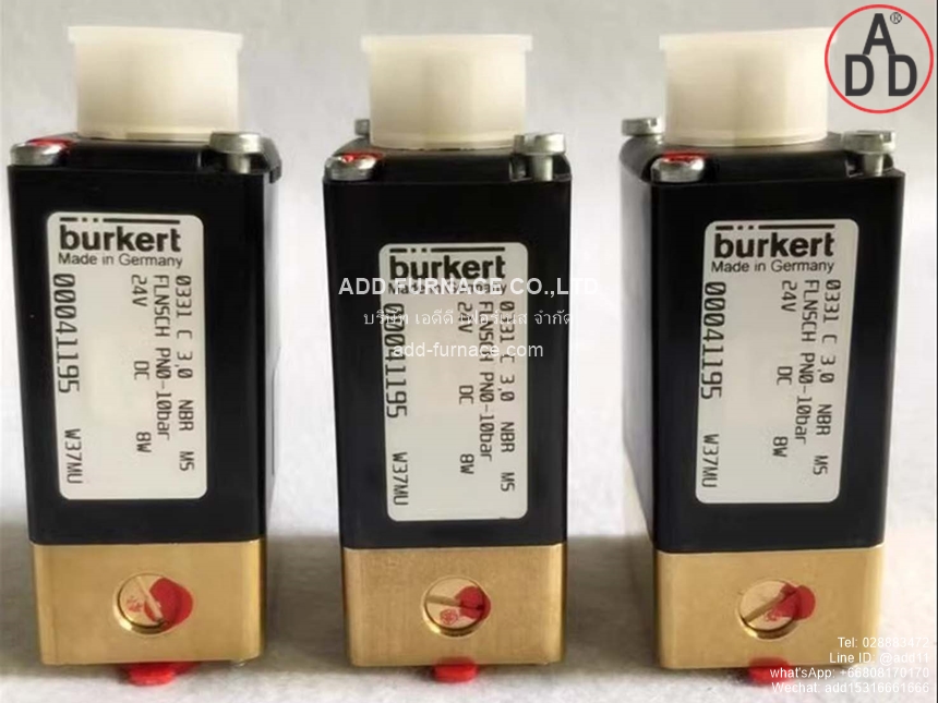 Burkert 0330 C 3,0 NBR MS (24V) (2)